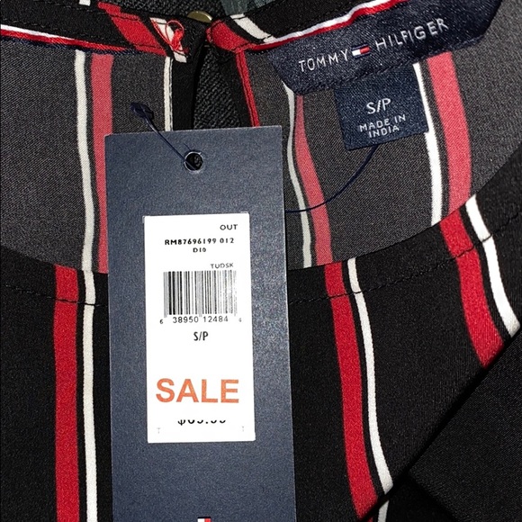 NWT Tommy Hilfiger Long Sleeve Blouse - Picture 7 of 8